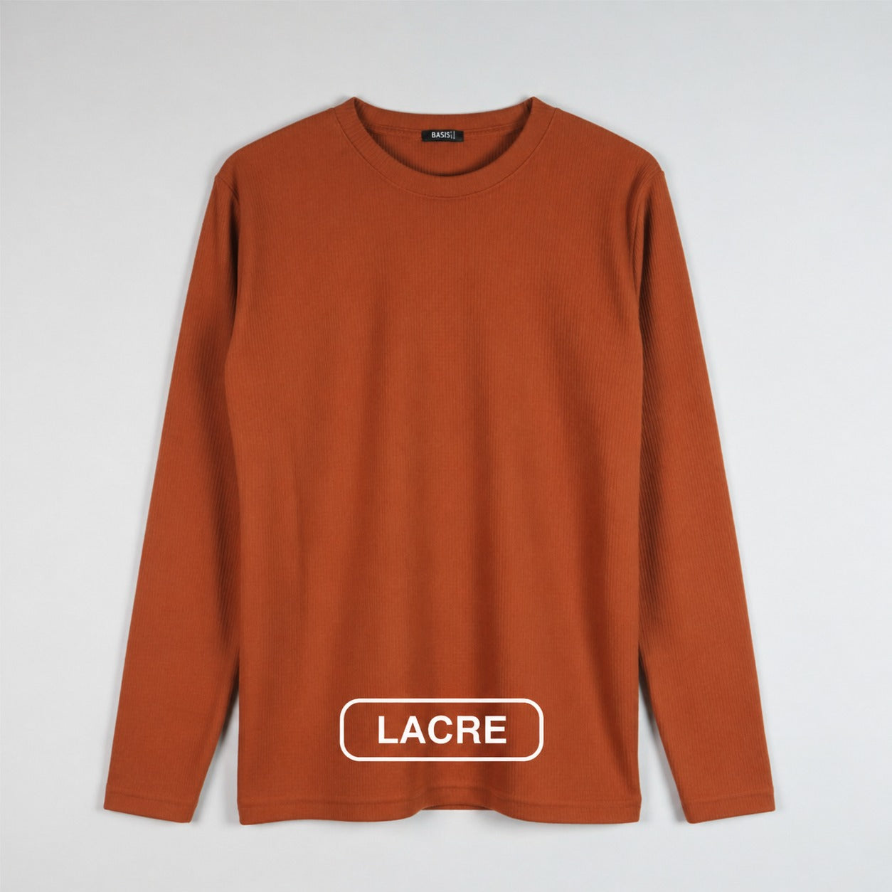Polo Manga Larga Waffle