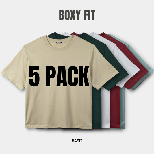 5-PACK BOXY FIT