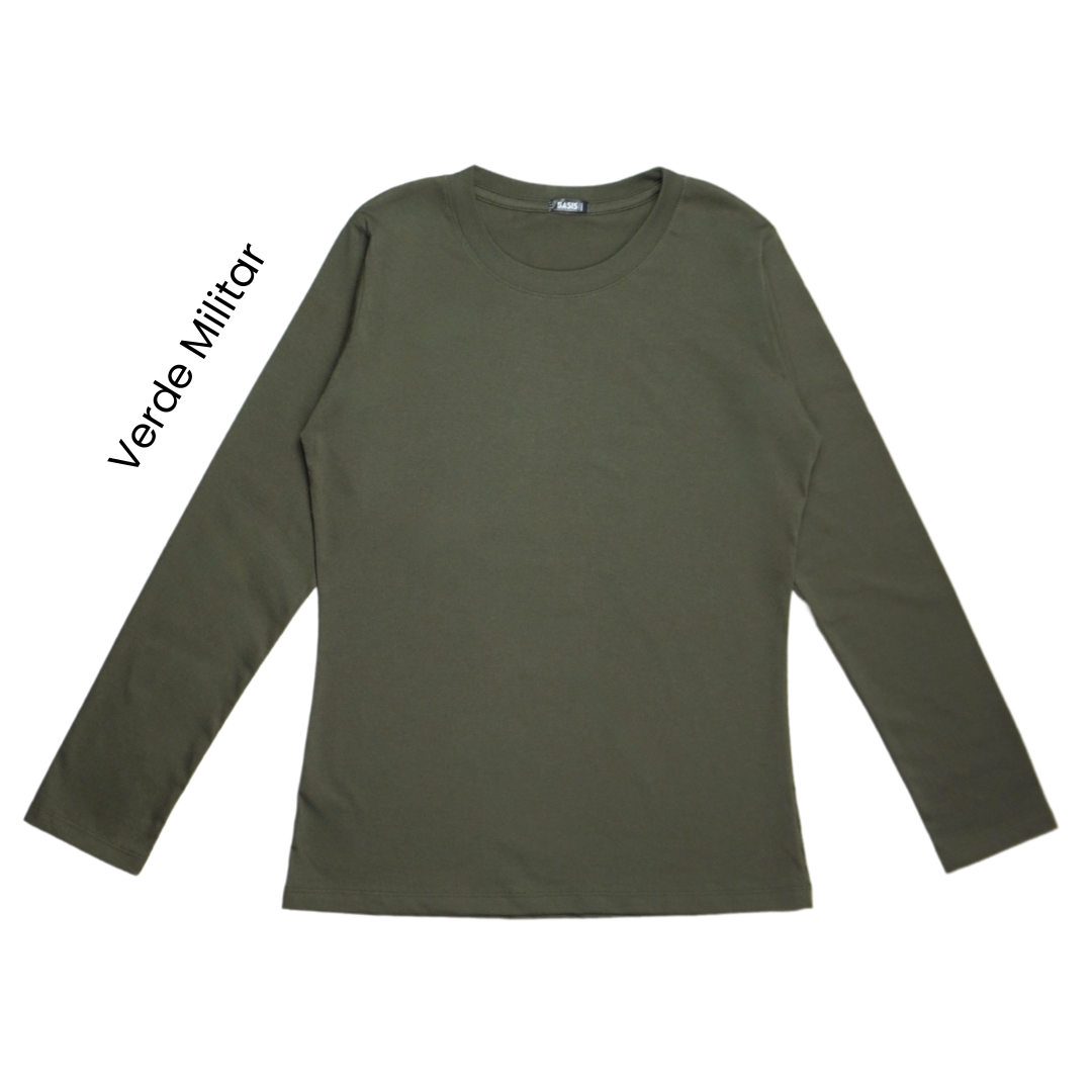 5-PACK Manga Larga Dama