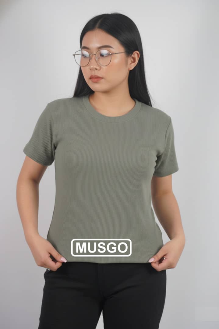 Polos Básicos Waffle Dama