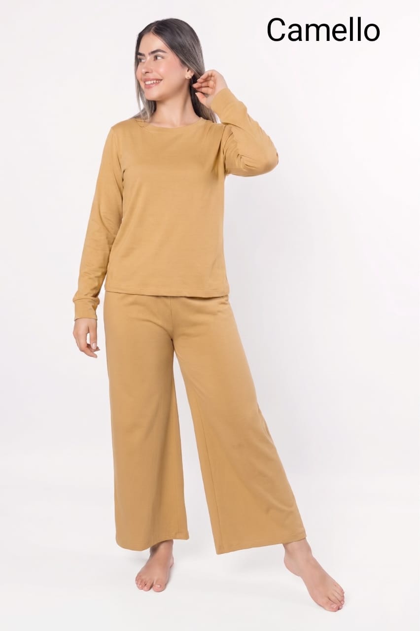 Pijama Manga Larga 100% algodón